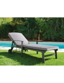 Bain De Soleil Berlin Avec Coussin En Aluminium - Gris Clair 14 Bain De Soleil Berlin Avec Coussin En Aluminium - Gris Clair -Mobilier De Jardin bain de soleil berlin avec coussin en aluminium 4