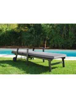 Bain De Soleil Berlin Avec Coussin En Aluminium - Gris Clair 15 Bain De Soleil Berlin Avec Coussin En Aluminium - Gris Clair -Mobilier De Jardin bain de soleil berlin avec coussin en aluminium 5