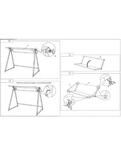 Balancelle De Jardin Cubic 3 Places En Aluminium -Mobilier De Jardin balancelle de jardin cubic 3 places en aluminium 3