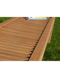 Banc De Jardin Amadeo 3 Places En Eucalyptus -Mobilier De Jardin banc de jardin amadeo 3 places en eucalyptus 4