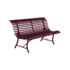 Banc De Jardin Louisiane L.150 Cm - Métal - Cerise Noire