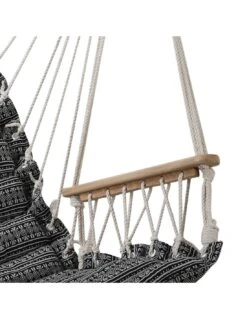 Chaise Suspendue Jinja - Bois Franc Chinois Et Polycoton -Mobilier De Jardin chaise suspendue jinja bois franc chinois et polycoton 2