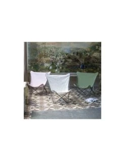 Fauteuil Design Pop Up XL Airlon - Lafuma - Vert Kaki -Mobilier De Jardin fauteuil design pop up xl airlon lafuma 6