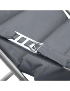 Fauteuil Relax De Jardin MILOS - Assise Matelassée - Ardoise -Mobilier De Jardin fauteuil relax de jardin milos assise matelassee ardoise 2