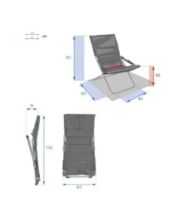 Fauteuil Relax De Jardin MILOS - Assise Matelassée - Bordeaux 11 Fauteuil Relax De Jardin MILOS - Assise Matelassée - Bordeaux -Mobilier De Jardin fauteuil relax de jardin milos assise matelassee bordeaux 5