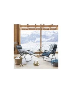 Lafuma Fauteuil Relax Futura BeComfort Dark Grey -Mobilier De Jardin fauteuil relax futura becomfort dark grey 2