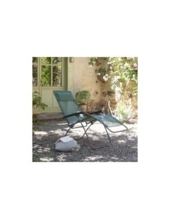 Lafuma Fauteuil Relax R Clip Batyline Chlorophylle -Mobilier De Jardin fauteuil relax r clip batyline chlorophylle 3