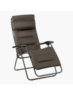 Lafuma Fauteuil Relax RSX Clip Air Comfort Taupe -Mobilier De Jardin fauteuil relax rsx clip air comfort taupe 3