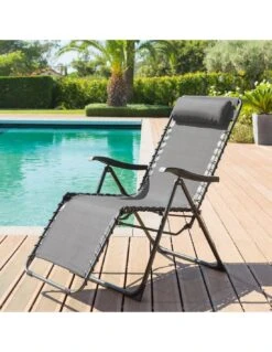 Fauteuil Relax Silos Basculant - 5 Positions - Olive -Mobilier De Jardin fauteuil relax silos basculant 5 positions 13