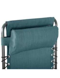 Fauteuil Relax Silos Basculant - 5 Positions - Bleu Canard -Mobilier De Jardin fauteuil relax silos basculant 5 positions bleu canard 4