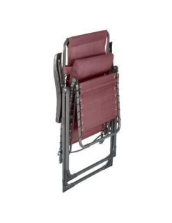 Fauteuil Relax Silos Basculant - 5 Positions - Bordeaux -Mobilier De Jardin fauteuil relax silos basculant 5 positions bordeaux 2