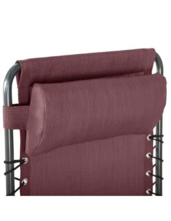 Fauteuil Relax Silos Basculant - 5 Positions - Bordeaux -Mobilier De Jardin fauteuil relax silos basculant 5 positions bordeaux 5