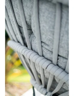 Fauteuil Suspendu Œuf OVO - Acier Et Résine Tressée 11 Fauteuil Suspendu Œuf OVO - Acier Et Résine Tressée -Mobilier De Jardin fauteuil suspendu oeuf ovo acier et resine tressee 3