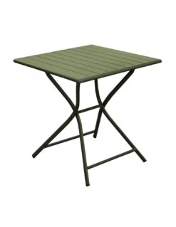 Guéridon Pliant Globe 70x70 Cm - Coloris Au Choix - Vert