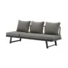 Lounge/Lit Modulo En Aluminium Graphite