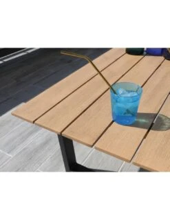 Salon D'angle Staten Avec Tablettes - Graphite / Oak -Mobilier De Jardin salon d angle staten avec tablettes coloris au choix 13