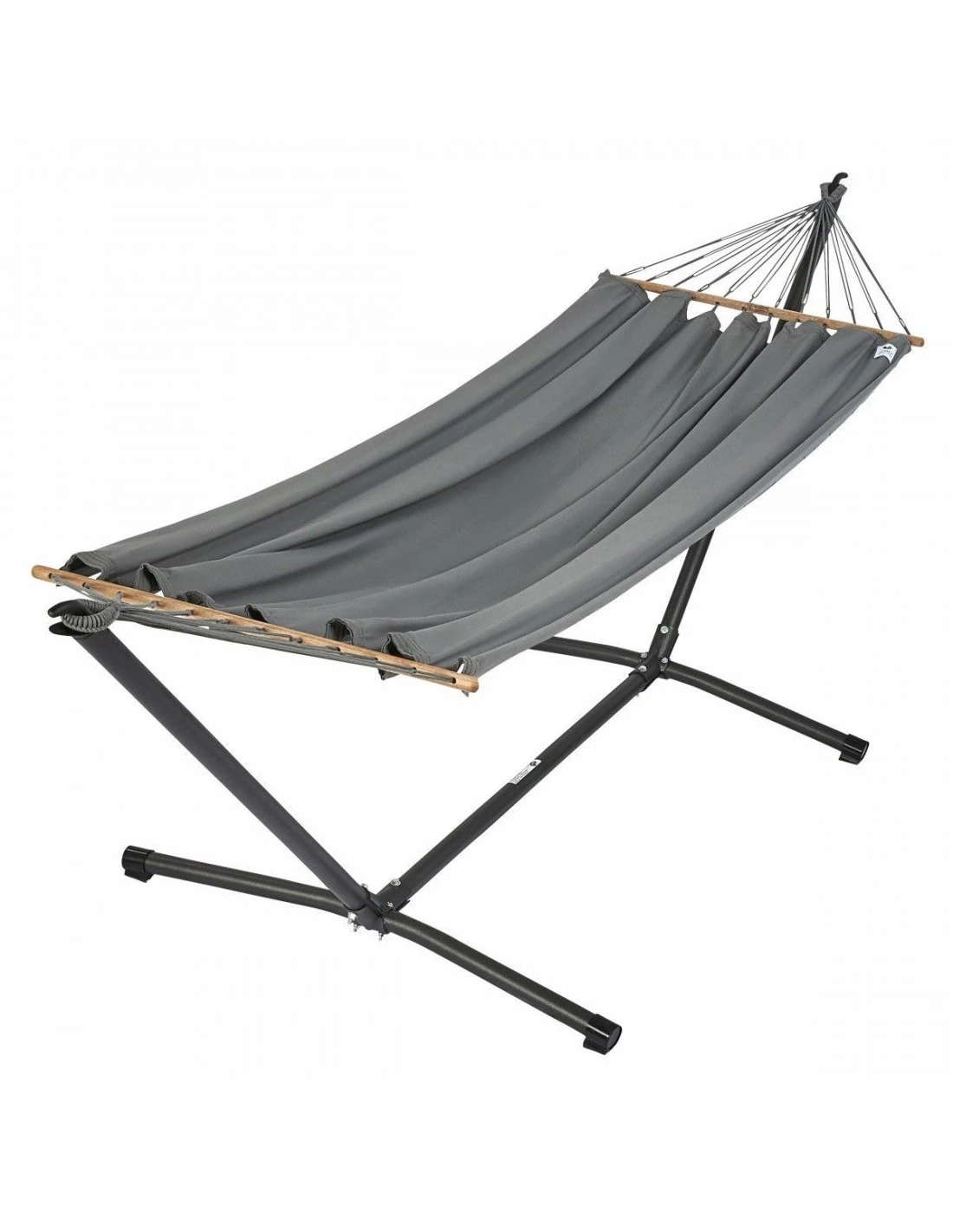 Set Hamac Metalik - Hamac Avec Support - Jobek - Anthracite 1 Set Hamac Metalik - Hamac Avec Support - Jobek - Anthracite