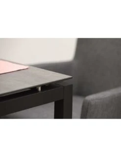 Structure De Table Aluminium Noir Mât - Stern - 250 X 100 X 73 Cm -Mobilier De Jardin structure de table aluminium noir mat stern 250 x 100 x 73 cm 2