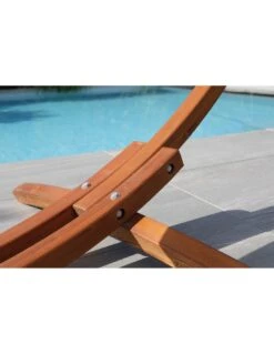 Support ARC En Mélèze (sans Toile) 310x120x120 Cm -Mobilier De Jardin support arc en meleze sans toile 310x120x120 cm proloisirs 1