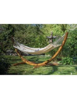 Support ARC En Mélèze (sans Toile) 310x120x120 Cm -Mobilier De Jardin support arc en meleze sans toile 310x120x120 cm proloisirs 3