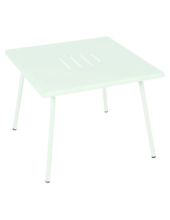 Table Basse De Jardin Monceau Métal Carrée 57 X 57 Cm - Menthe Glaciale