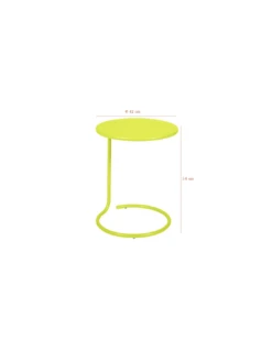 Table Basse Déportée Coolside Ø42 Cm Métal - Acier - Carbone 5 Table Basse Déportée Coolside Ø42 Cm Métal - Acier - Carbone -Mobilier De Jardin table basse deportee coolside o42 cm metal acier carbone 1