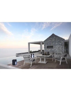 Table Basse élévatrice Truman Gris Lunar -Mobilier De Jardin table basse elevatrice truman gris lunar 2