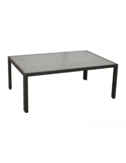 Table Basse MT 93x63 Cm - Aluminium Gris -Mobilier De Jardin table basse mt 93x63 cm aluminium au choix 2