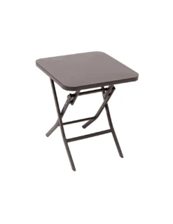 Table D'appoint Greensboro Carrée Pliante - Acier époxy - Tonka