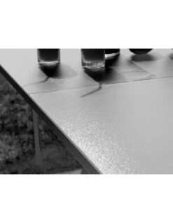 Table De Jardin AGRA Extensible 150/200/250 Cm - Aluminium Et Verre - Graphite / Perle -Mobilier De Jardin table de jardin agra extensible 150200250 cm aluminium et verre graphite perle 4