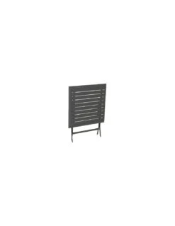 Table De Jardin Azua Pliante Carrée 2 Places - Aluminium - Graphite -Mobilier De Jardin table de jardin azua pliante carree 2 places aluminium graphite 4