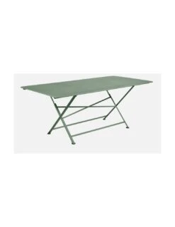 Table De Jardin Cargo 190x90 Cm - Métal Rectangle Pliante - Cactus