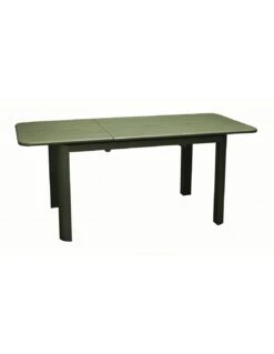 Mobilier De Jardin 23 Table De Jardin Eos Extensible 130/180 Cm En Aluminium - Vert