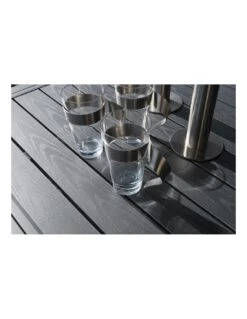 Table De Jardin Extensible LANZA - L.165/261x100 Cm Aluminium Imitation Bois -Mobilier De Jardin table de jardin extensible lanza l165261x100 cm aluminium imitation bois 8