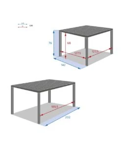Table De Jardin Paradize Carrée Extensible - Aluminium Graphite 16 Table De Jardin Paradize Carrée Extensible - Aluminium Graphite -Mobilier De Jardin table de jardin paradize carree extensible aluminium graphite 7