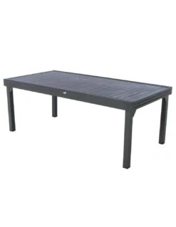 Table De Jardin Piazza Extensible 10 Places - Aluminium Graphite -Mobilier De Jardin table de jardin piazza extensible 10 places aluminium 5