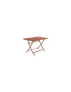 Table De Jardin Rectangle Greensboro Pliante 4 Places - Ambre