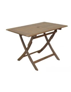 Table De Jardin Sophie Pliante En Bois D'eucalyptus - 110 X 70 Cm