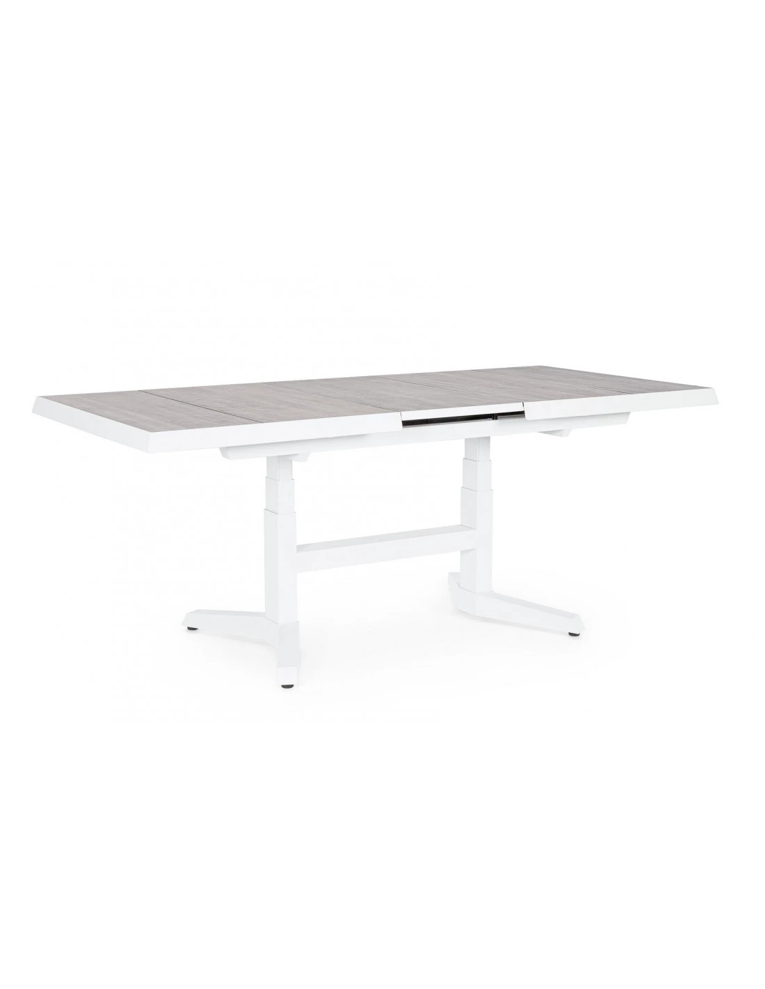 Table élévatrice Extensible Robert Aluminium Céramique Blanc 1 Table élévatrice Extensible Robert Aluminium Céramique Blanc
