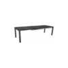 Table De Jardin Extensible Anthracite 214 (254/294) X 100 Cm Plateau HPL - Stern - HPL SILVERSTAR SLATE