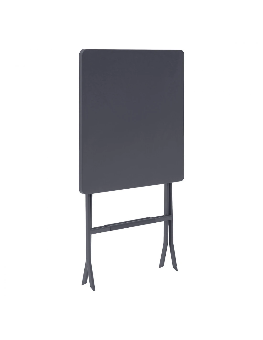 Table Greensboro Haute Carrée 2 Places - Acier - Gris 2 Table Greensboro Haute Carrée 2 Places - Acier - Gris – Image 2