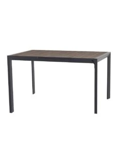 Table Haute Evasion Extensible 8 Places - Plateau Effet Bois -Mobilier De Jardin table haute evasion extensible 8 places plateau effet bois 2