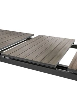 Table Haute Evasion Extensible 8 Places - Plateau Effet Bois -Mobilier De Jardin table haute evasion extensible 8 places plateau effet bois 4