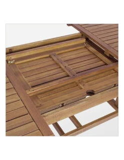 Table Ovale Extensible Acacia Noémi 180/240 X 100cm -Mobilier De Jardin table ovale extensible acacia noemi 180240 x 100cm 1 3