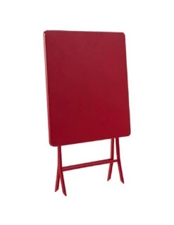 Table Pliante Carrée Greensboro 2 Places - Groseille -Mobilier De Jardin table pliante carree greensboro 2 places groseille 2
