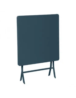 Table Pliante Greensboro Carrée 2 Places - Petrole -Mobilier De Jardin table pliante greensboro carree 2 places petrole 2