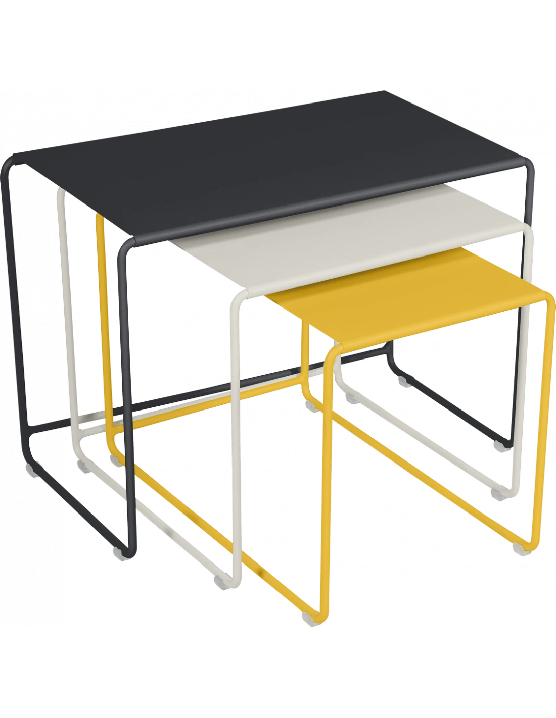 Tables Basses Gigognes Oulala En Acier - Voyage Voyage 1 Tables Basses Gigognes Oulala En Acier - Voyage Voyage