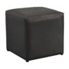 Tabouret CUB 43 X 43 Cm En Aluminium Et Toile TPEP - Noir