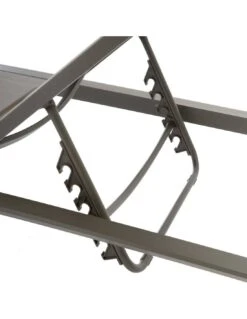 Transat De Jardin Allure 5 Positions - Aluminium Et Texaline - Praline / Speculos -Mobilier De Jardin transat de jardin allure 5 positions aluminium et texaline praline speculos 3