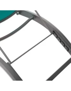 Transat De Jardin Milenio - 5 Positions - Aluminium Et Texaline - Graphite / Émeraude -Mobilier De Jardin transat de jardin milenio 5 positions aluminium et texaline graphite emeraude 1 2